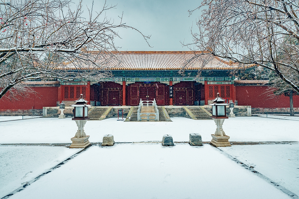 雪后故宫